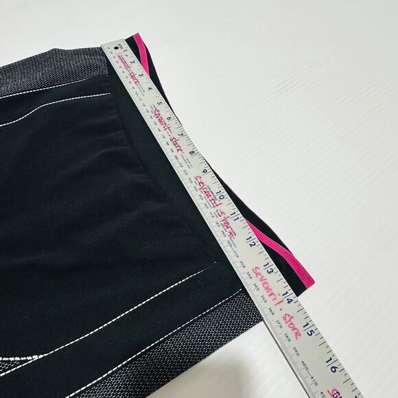 Balmain Moto Paneled Seamless Leggings 2 Black Stretch Elastic Waist NWT $1,150 - Picture 10 of 15